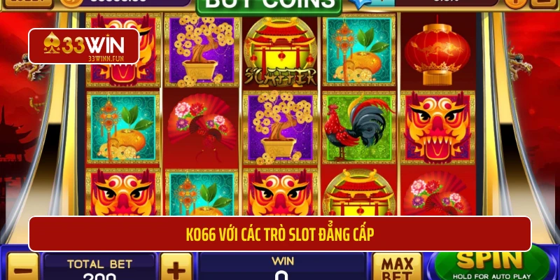 KO66 với các trò slot đẳng cấp